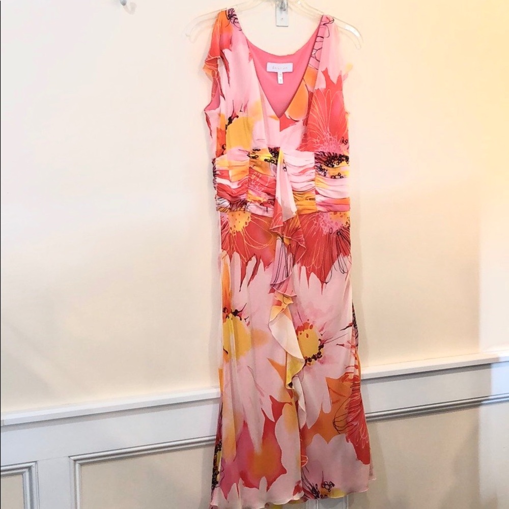 Escada 100% silk dress Size 38